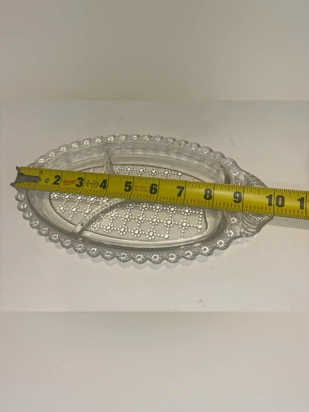 Vintage Hazel Atlas Relish Dish